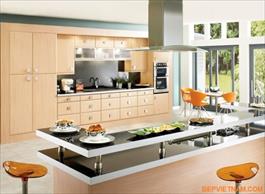 Tủ bếp cao cấp, Bếp đảo